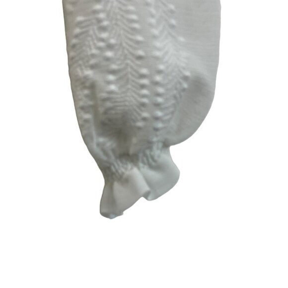 Elie Tahari Women's White Sheath Long Sleeve Zip Up Dress Sz 6 - NWT - Picture 8 of 11